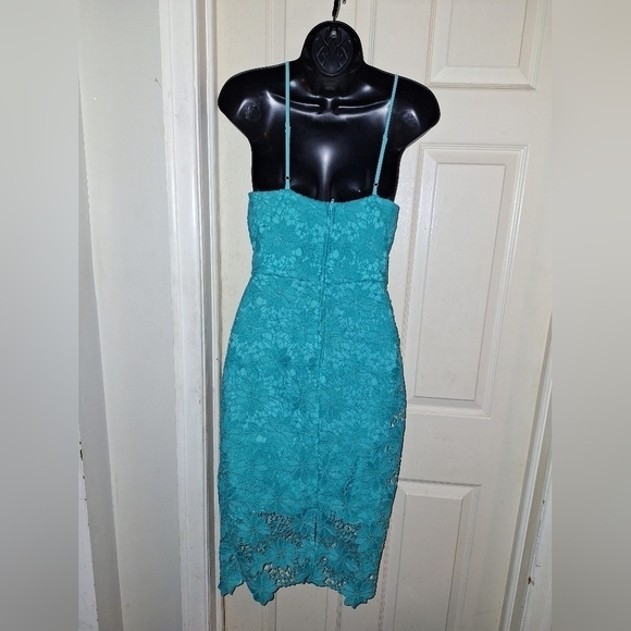 Bisou Bisou lace floral dress size 2 - Picture 2 of 5